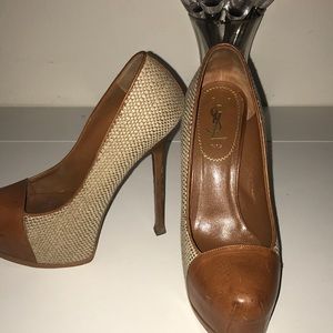 100% Authentic YSL Platform Pump